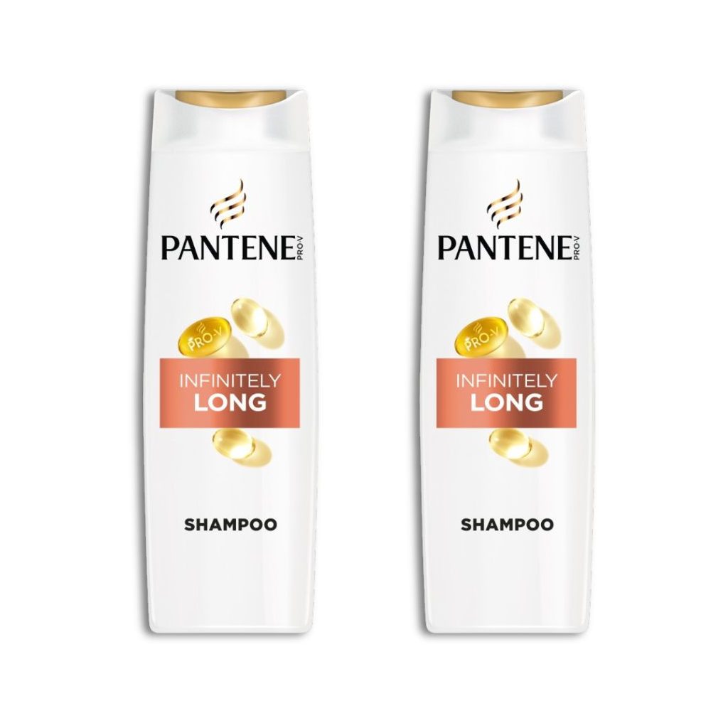 Pantene Pro-V Infinitely Long Sampon Közepes és Hosszú Elgyengült Hajra (2x400 ml)