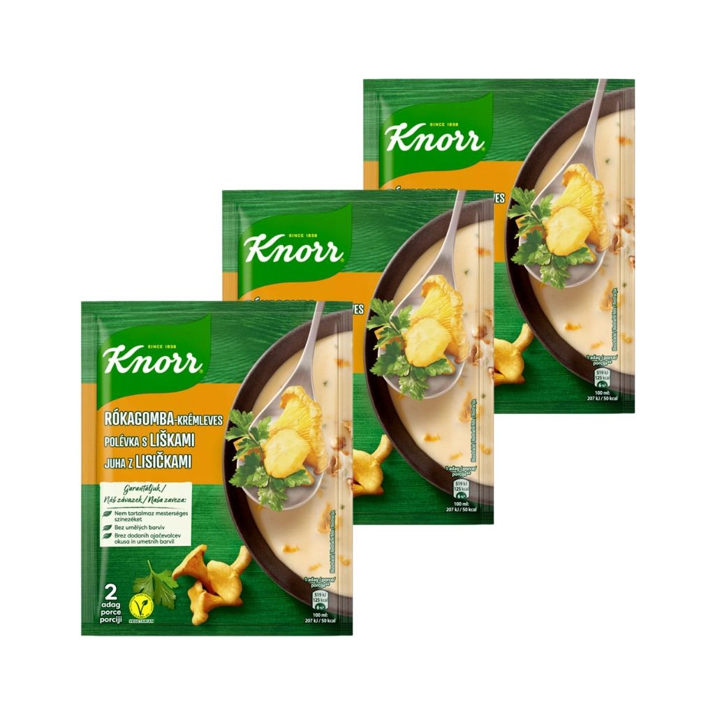 Knorr Rókagomba-krémleves (3x56 g)