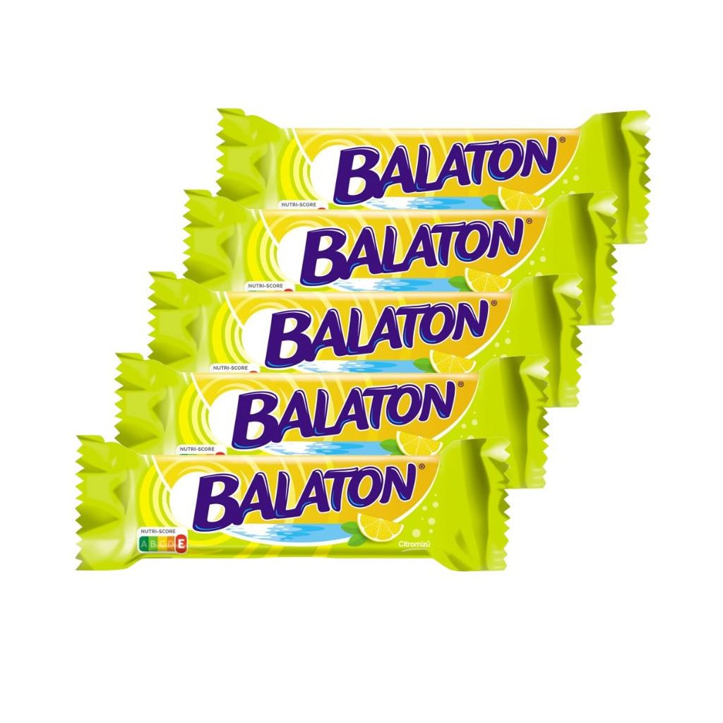 Balaton kakaós tejbevonómasszával mártott, citromízű krémmel töltött ostya (5x27 g)