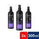 TRESemmé Care & Protect hővédő spray minden hajtípusra (3x300 ml) + ajándék fésű + ajándék hajcsat