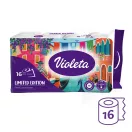INGYENES SZÁLLÍTÁS - Violeta toalettpapír prémium 3 rétegű, limited edition (3x16 db)
