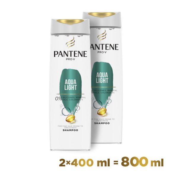 Pantene Pro-V Sampon 2in1 Aqua Light 2x400 ml