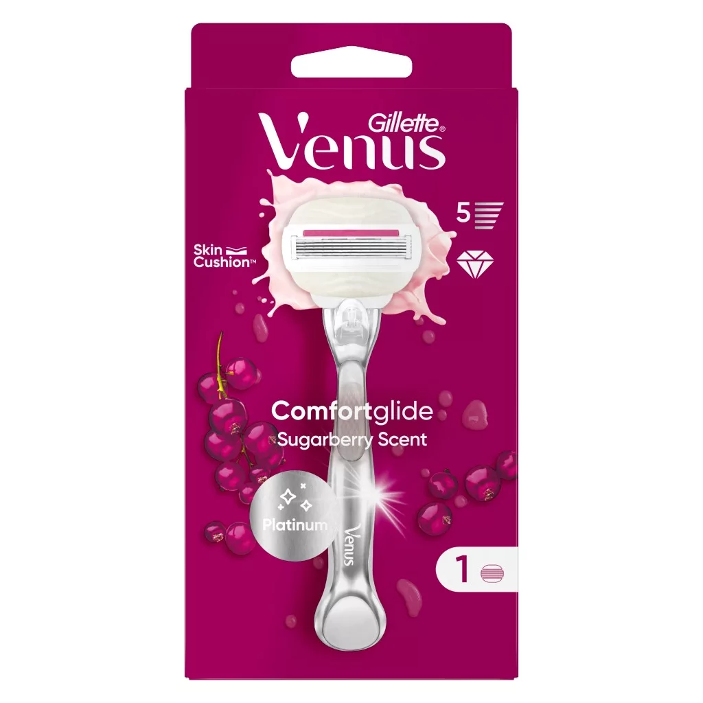 Gillette Venus ComfortGlide Sugarberry plus Olay borotva (2 db)