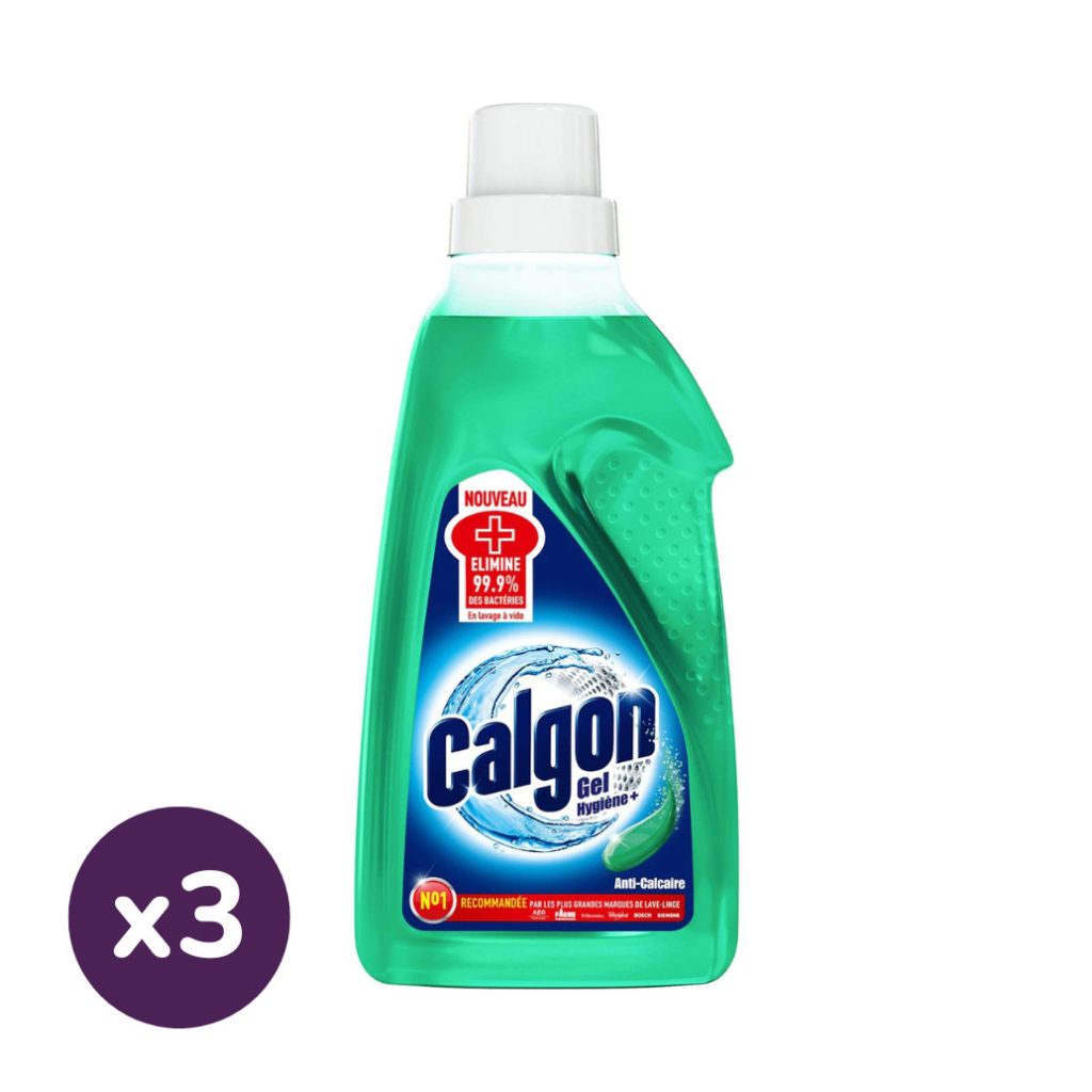 Calgon 3 in 1 vízlágyító fertőtlenítő gél (3x1500 ml)