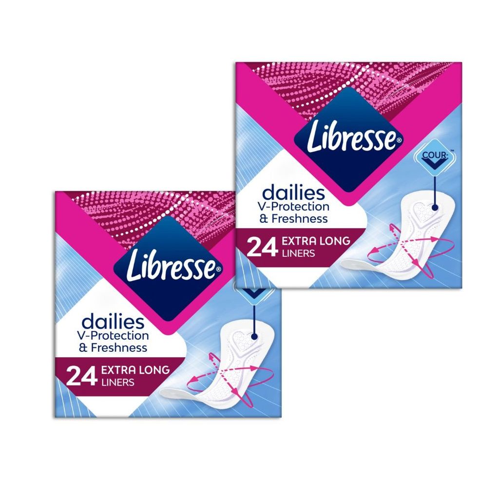 Libresse Dailies Fresh Extra Long tisztasági betét (2x24 db)