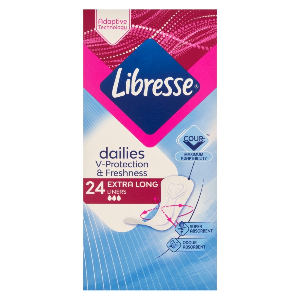 Libresse Dailies Fresh Extra Long tisztasági betét (2x24 db)