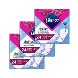   Libresse Dailies Fresh Extra Long tisztasági betét (3x24 db)