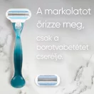 Gillette Venus Smooth női borotva + borotvabetét (2 db)