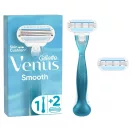 Gillette Venus Smooth női borotva + borotvabetét (2 db)