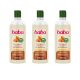 Baba 2in1 sampon és balzsam mandulaolajjal minden hajtípusra 3x400 ml + ajándék törölköző