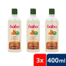 Baba 2in1 sampon és balzsam mandulaolajjal minden hajtípusra 3x400 ml