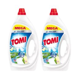   INGYENES SZÁLLÍTÁS - Tomi Amazónia Frissessége folyékony mosószer fehér és világos ruhákhoz 2x3,96 liter (176 mosás)