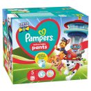 Pampers Active Baby Pants Mancs Őrjárat bugyipelenka 5, 11-17 kg, HAVI PELENKACSOMAG 1+1, 132 db