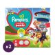 Pampers Active Baby Pants Mancs Őrjárat bugyipelenka 6, 13+ kg, HAVI PELENKACSOMAG 1+1, 120 db