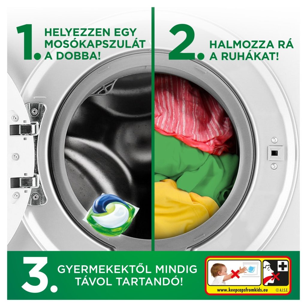 INGYENES SZÁLLÍTÁS - Ariel Color Fresh mosókapszula (2x100 db)