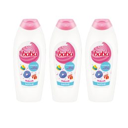 Baba krémhabfürdő málna és rózsafa illattal (3x750 ml)