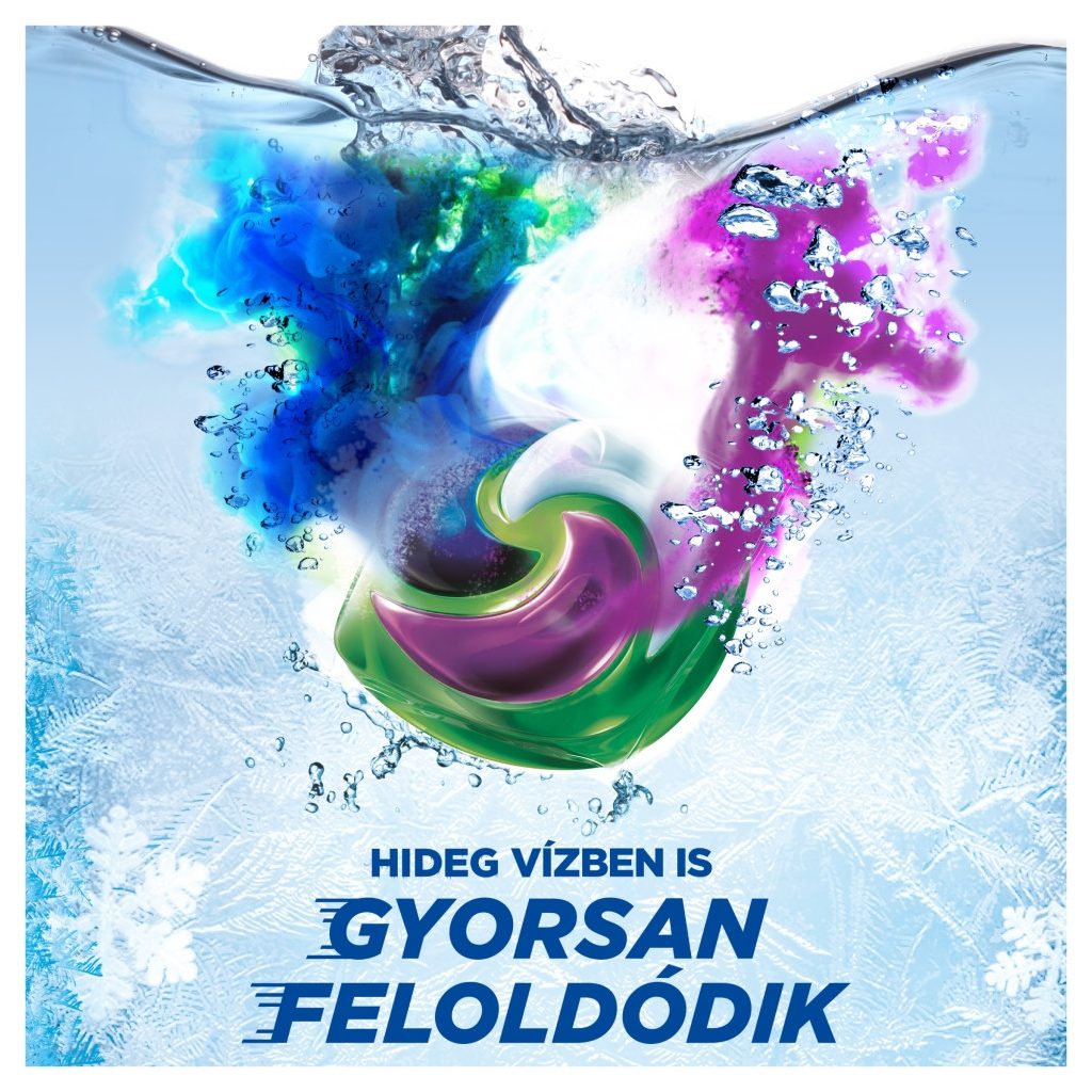 INGYENES  SZÁLLÍTÁS - Ariel Amethyst mosókapszula (3x38 db)