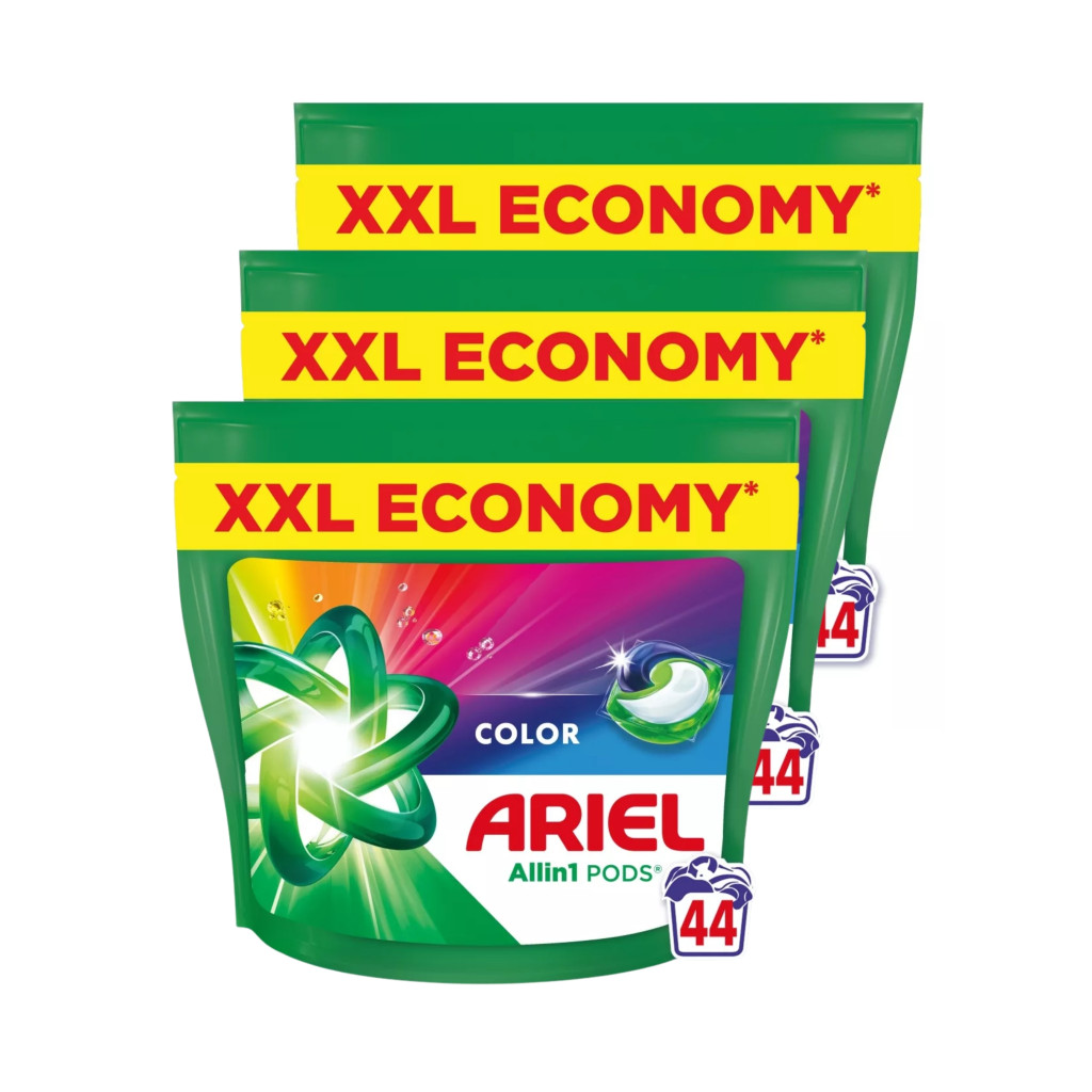 INGYENES  SZÁLLÍTÁS - Ariel Color mosókapszula (3x44 db)