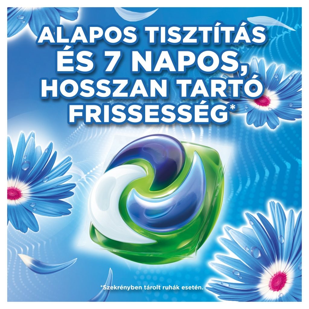 INGYENES  SZÁLLÍTÁS - Ariel Fresh Air mosókapszula (3x38 db)