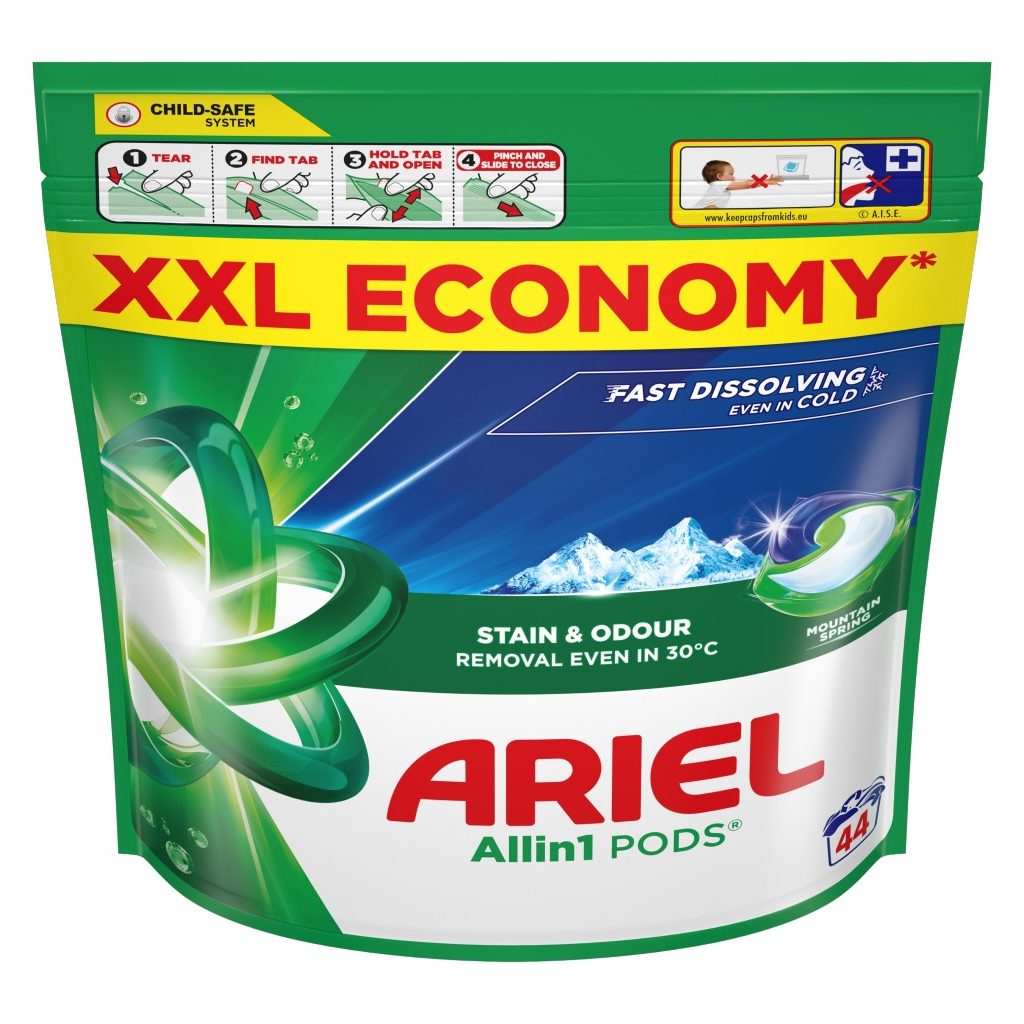 Ariel Mountain Spring mosókapszula (2x44 db)