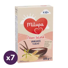   Milupa Finom falatok, Vanília ízű tejbegríz 4 hó+ (7x225 g)