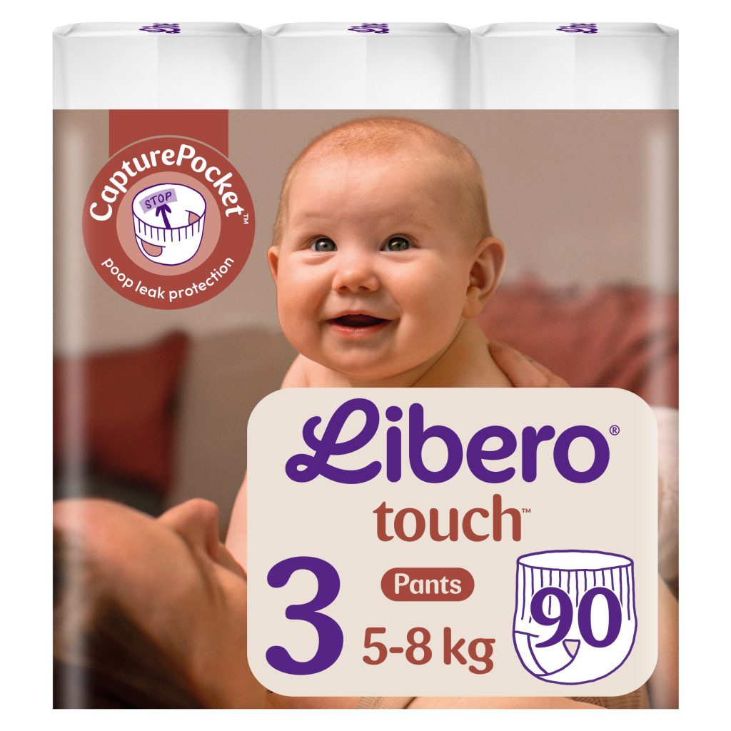 Libero Touch 3 bugyipelenka, 5-8 kg, 90 db