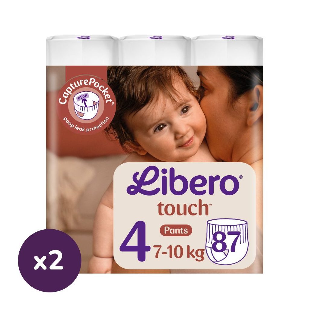 Libero Touch 4 bugyipelenka, 7-10 kg, 174 db