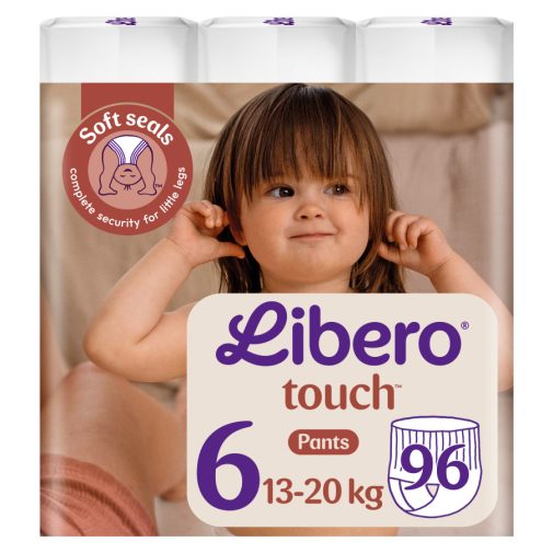Libero Touch 6 bugyipelenka, 13-20 kg, HAVI PELENKACSOMAG 96 db + ajándék toalettpapír