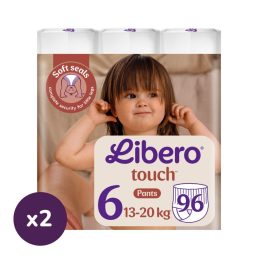   Libero Touch 6 bugyipelenka, 13-20 kg, HAVI PELENKACSOMAG 192 db