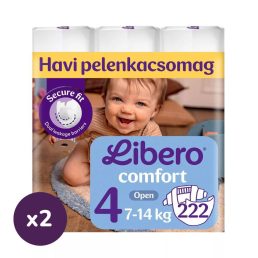 Libero Comfort 4 pelenka, 7-14 kg, 444 db
