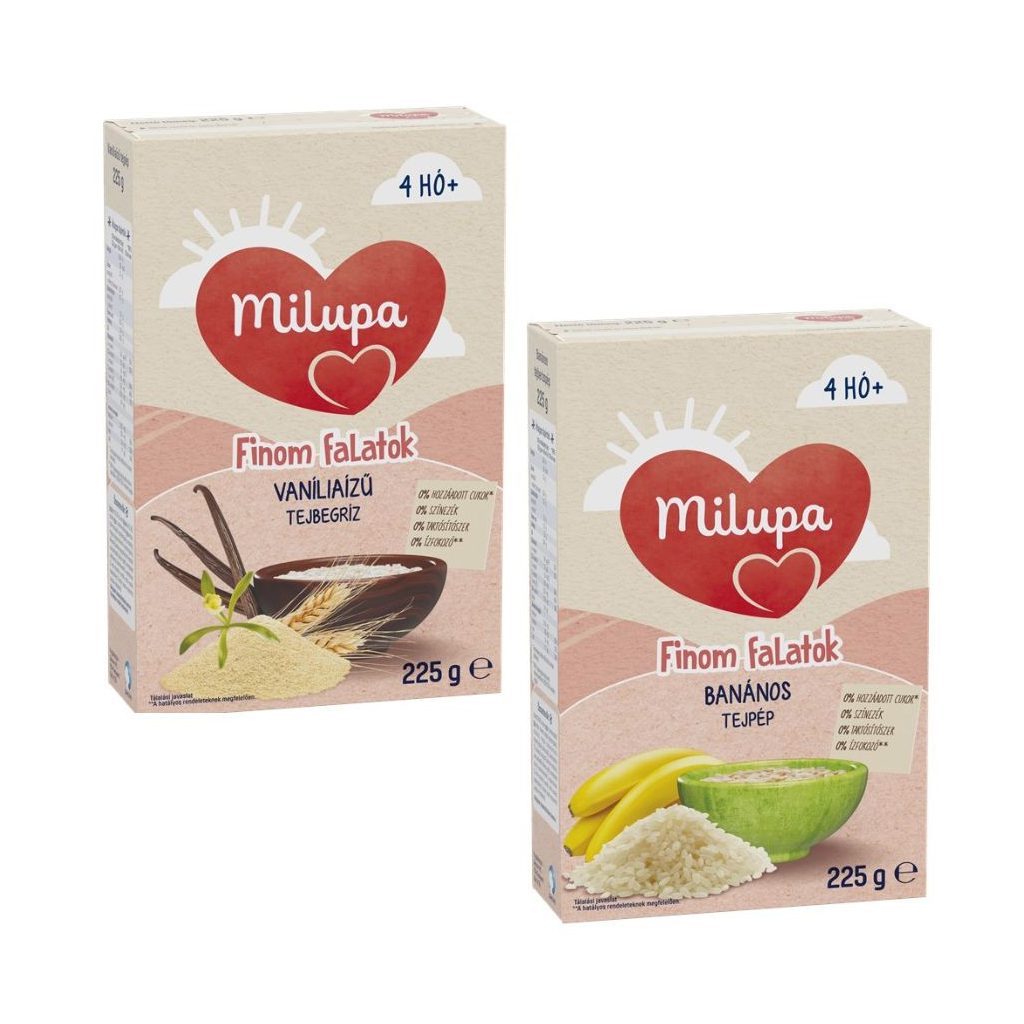 Milupa Finom falatok válogatás 4 hó+ (2x225 g)