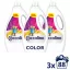 Coccolino Color mosószer színes ruhákhoz 3x3,52 liter (264 mosás)