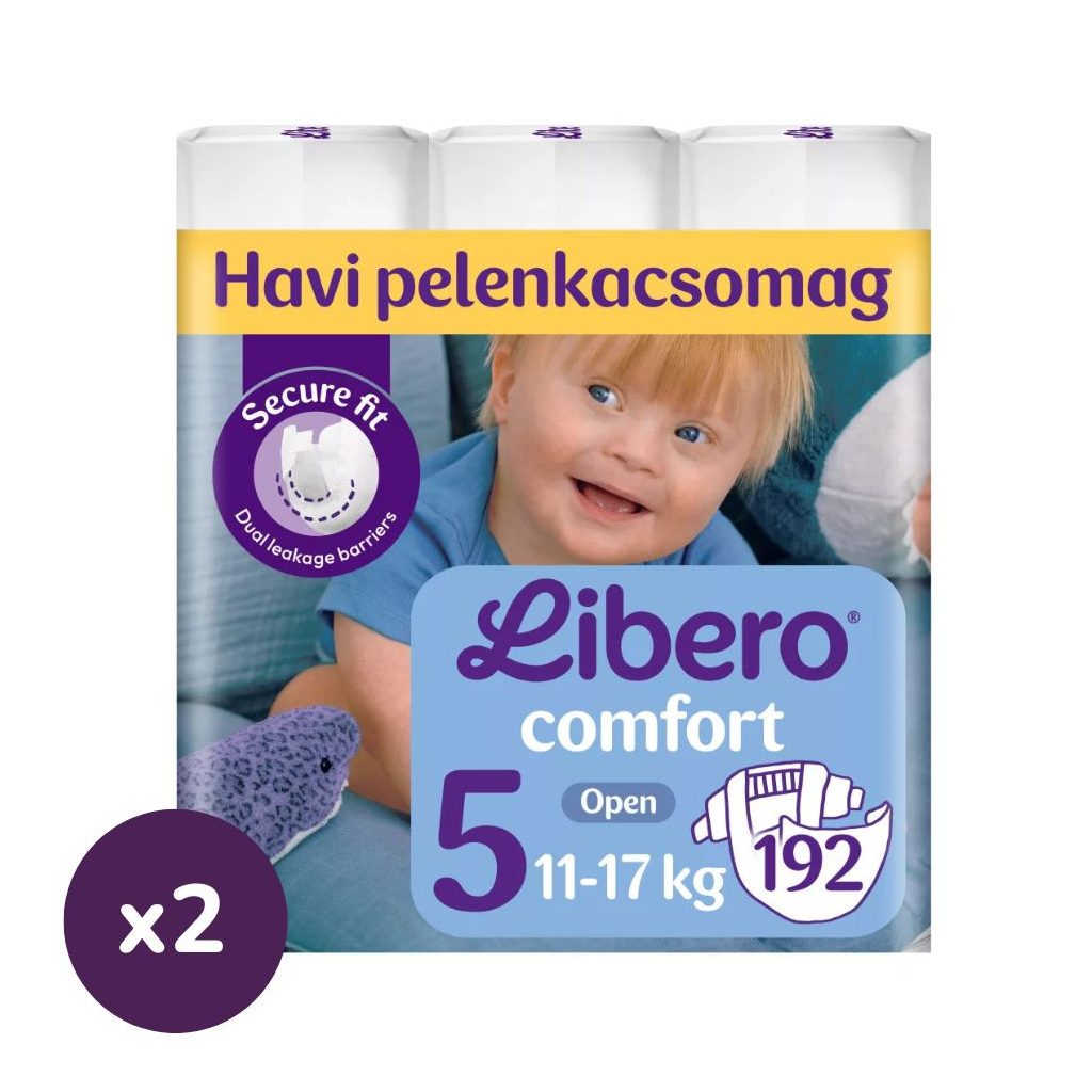 Libero Comfort 5 pelenka, 11-17 kg, 384 db