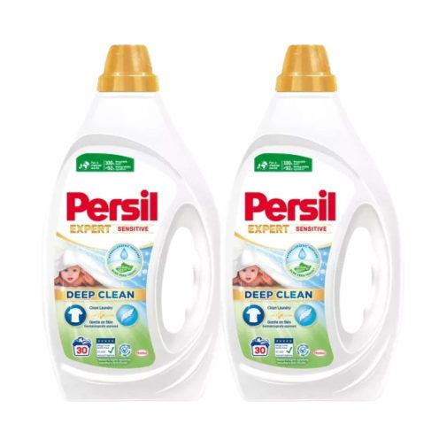 Persil Expert Sensitive folyékony mosószer 2x1350 ml (60 mosás)