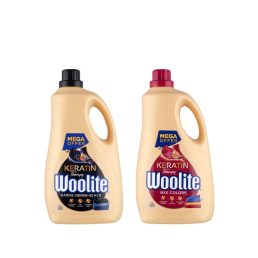   Woolite Keratin Therapy mosószer csomag színes és sötét ruhákhoz 2 x 3.6 l (120 mosás)