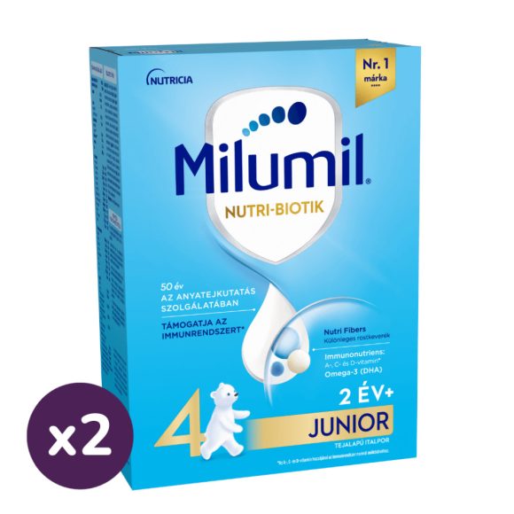 Milumil Junior 4 gyerekital 24 hó+ (2x500 g)
