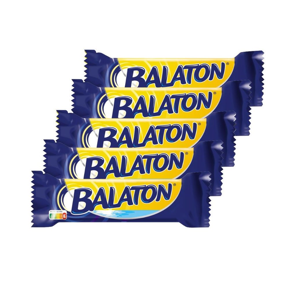 Balaton kakaós tejbevonómasszával mártott, kakaós krémmel töltött ostya (5x27 g)