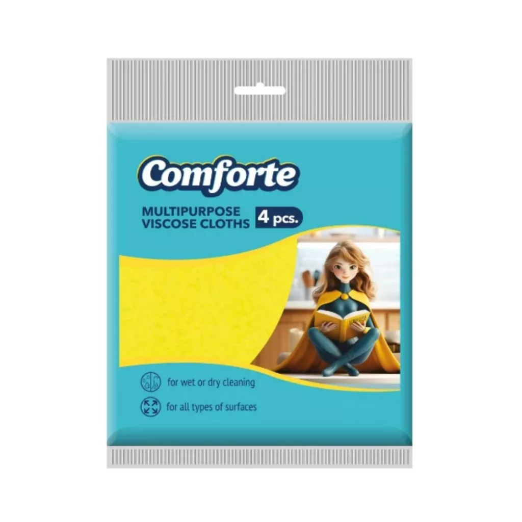Comforte Viscose általános tisztítókendő (3x4 db)
