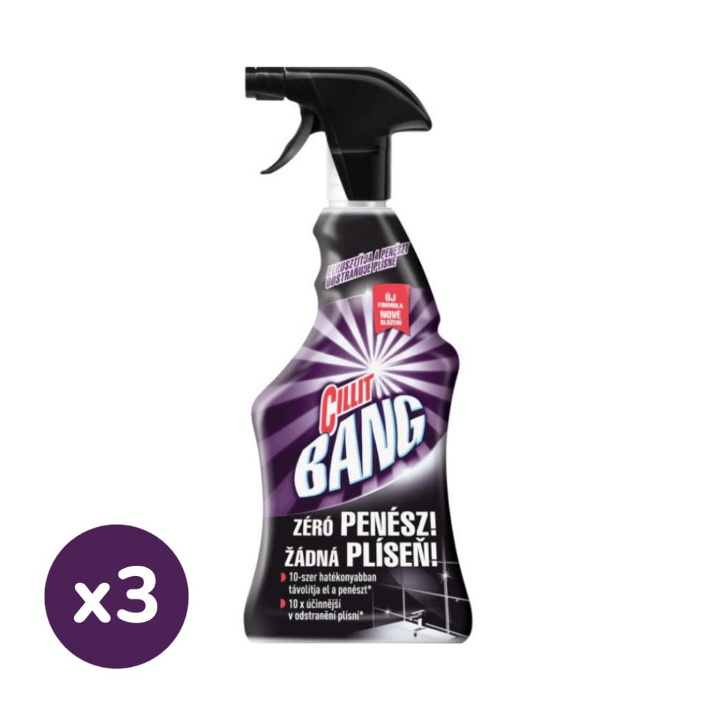 Cillit Bang penészeltávolító spray (3x750 ml)