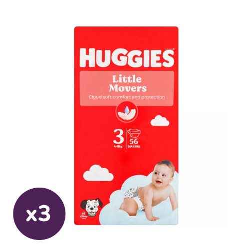 Huggies Ultra Comfort nadrágpelenka 3, 4-9 kg, 168 db