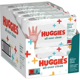Huggies All over Clean nedves törlőkendő (10x56 db)