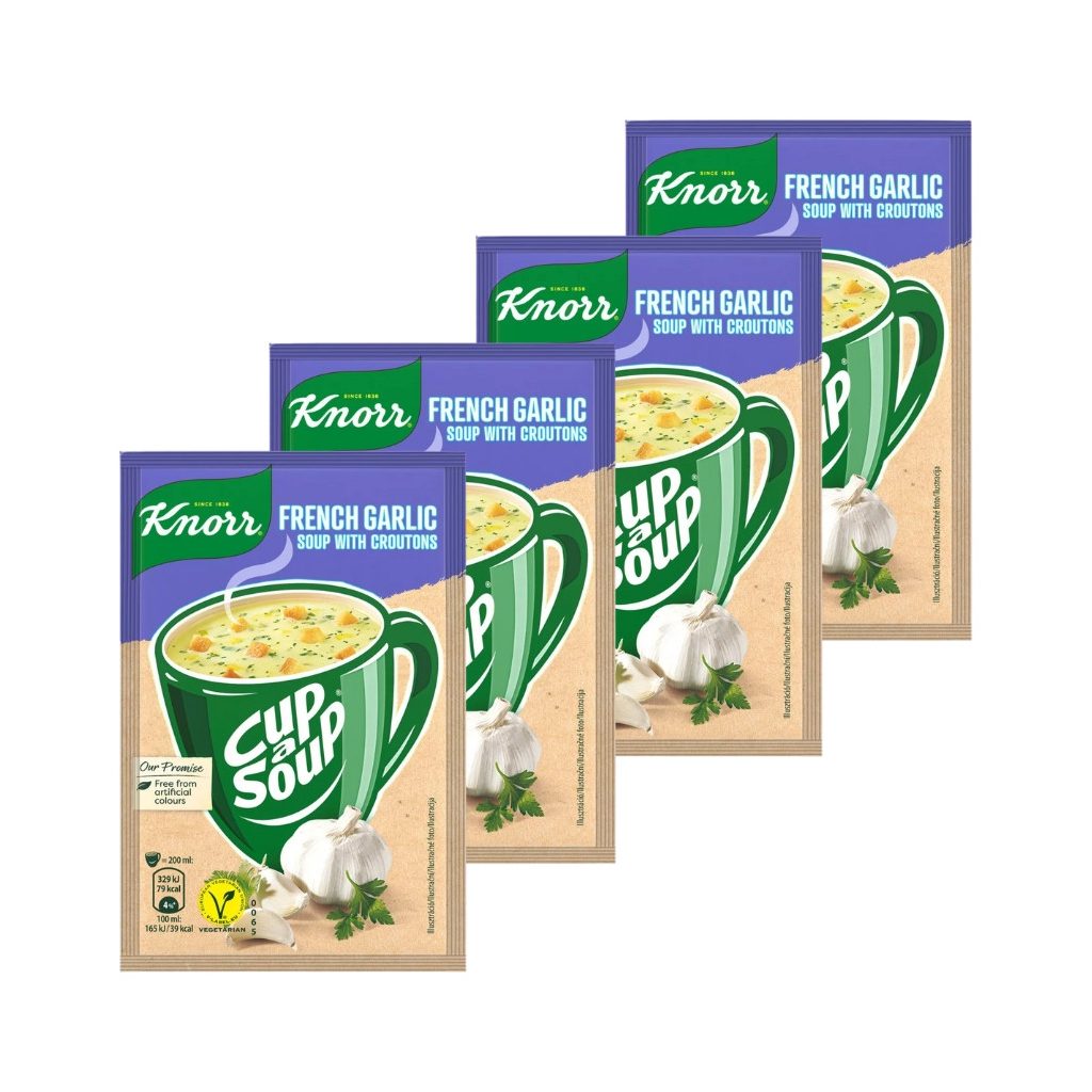 Knorr instant Fokhagymakrémleves (4x18 g)