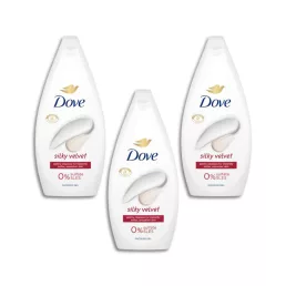 Dove Silky Velvet krémtusfürdő (3x720 ml)