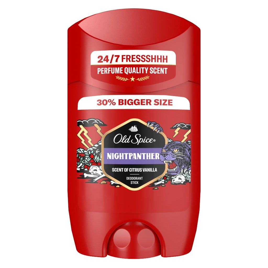 Old Spice Night Panther stift dezodor férfiaknak (3x65 ml)