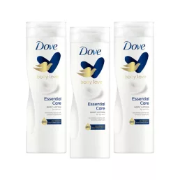Dove Essential Care testápoló száraz bőrre 3x400 ml