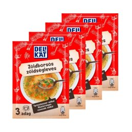 Delikát Zöldborsós zöldségleves (4x47 g)