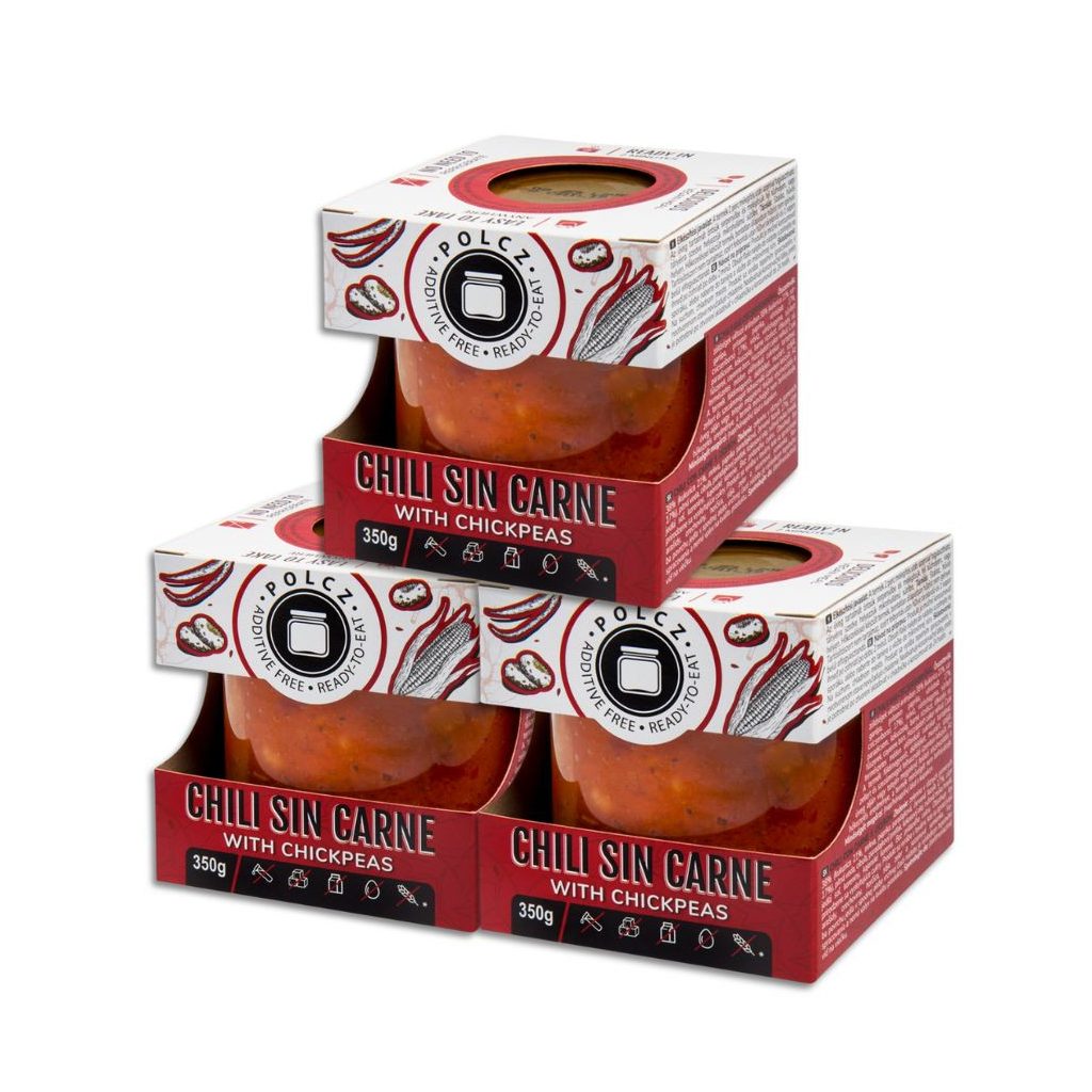 Polcz - Chilis bab csicseriborsóval (3x350 g)