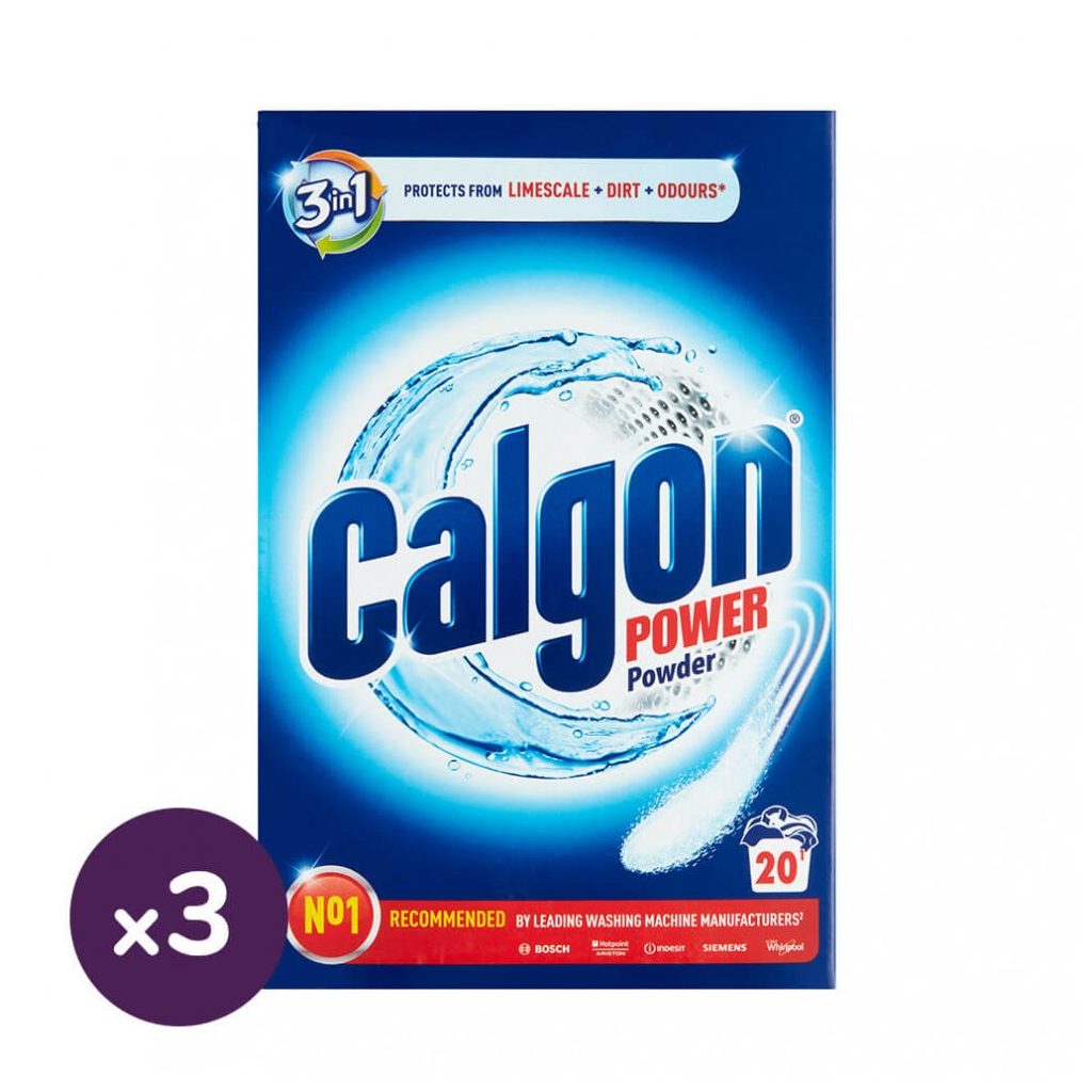Calgon 3 in 1 vízlágyító por (3x1 kg)