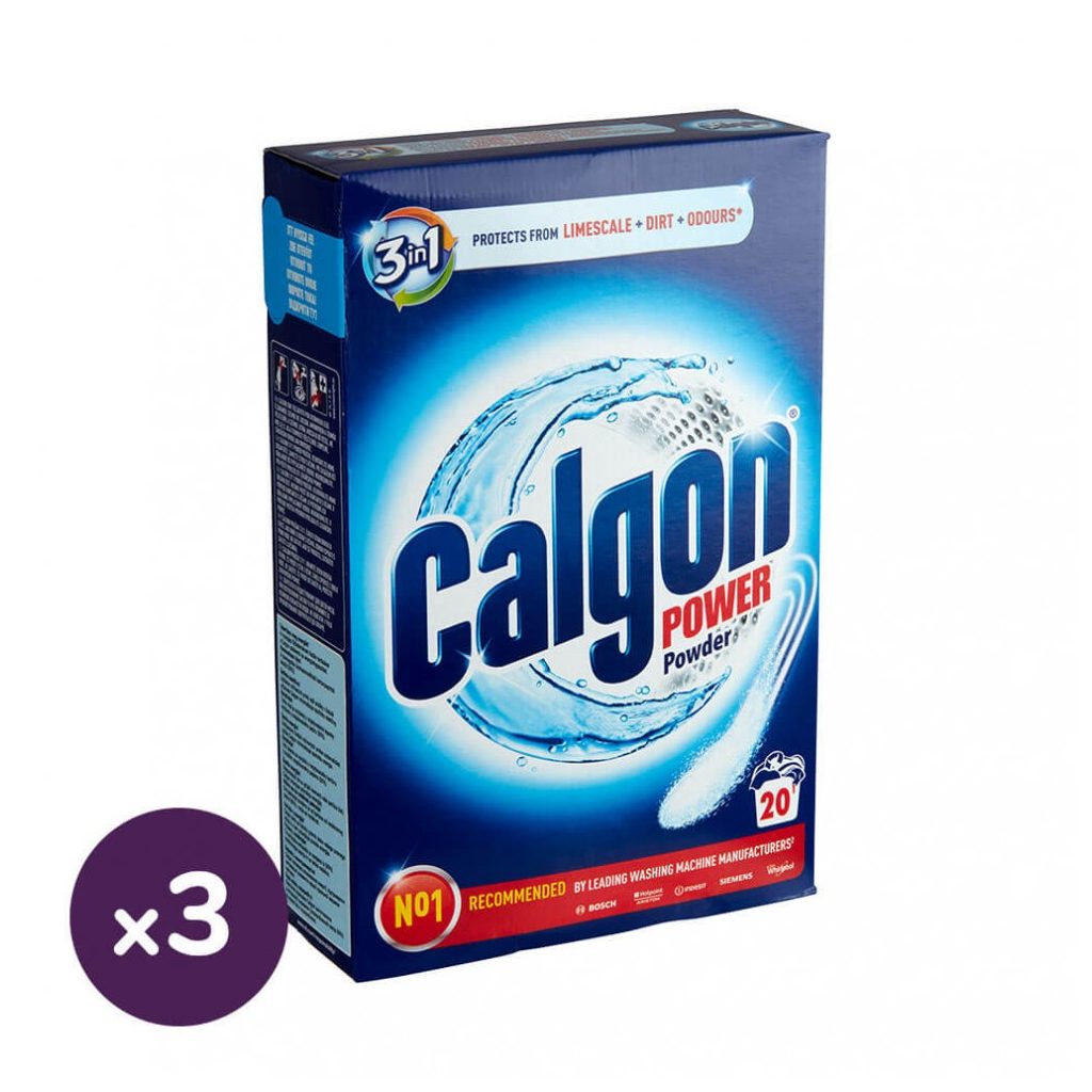 Calgon 3 in 1 vízlágyító por (3x1 kg)
