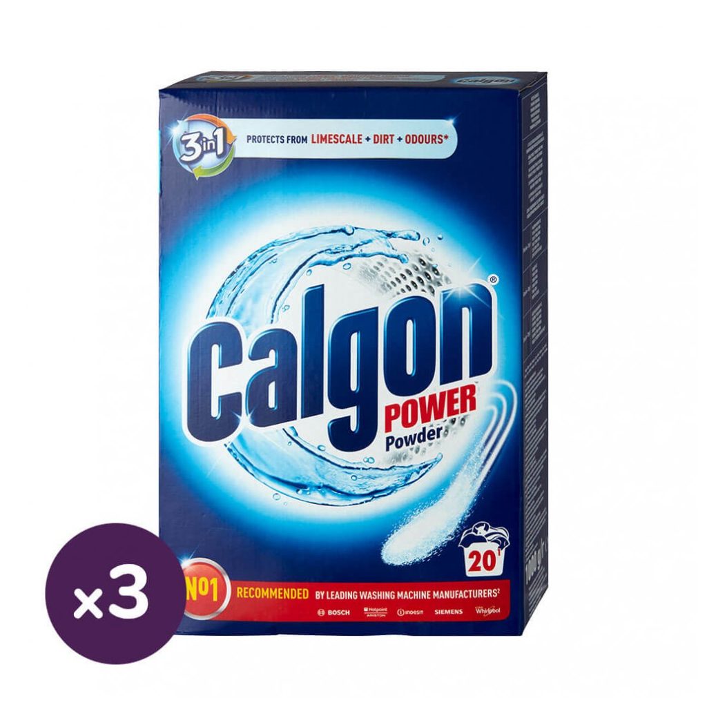 Calgon 3 in 1 vízlágyító por (3x1 kg)